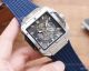 Japan Replica Hublot new Square Bang Unico Titanium Watches Ss Blue Bezel (3)_th.jpg
